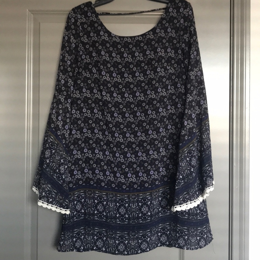 Bell Sleeve Dress